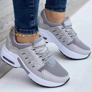 Damen Sneaker Low-Top | Mit Schnürung & Moderner Optik