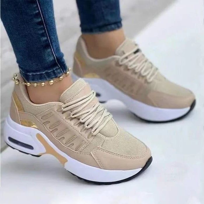 Damen Sneaker Low-Top | Mit Schnürung & Moderner Optik