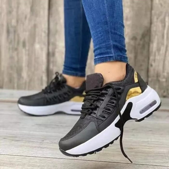 Damen Sneaker Low-Top | Mit Schnürung & Moderner Optik