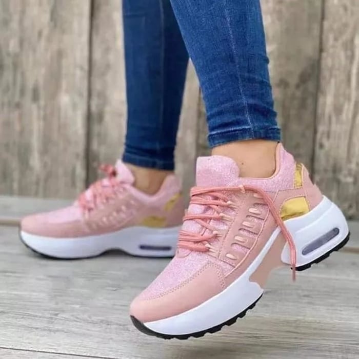 Damen Sneaker Low-Top | Mit Schnürung & Moderner Optik