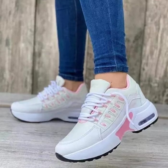 Damen Sneaker Low-Top | Mit Schnürung & Moderner Optik