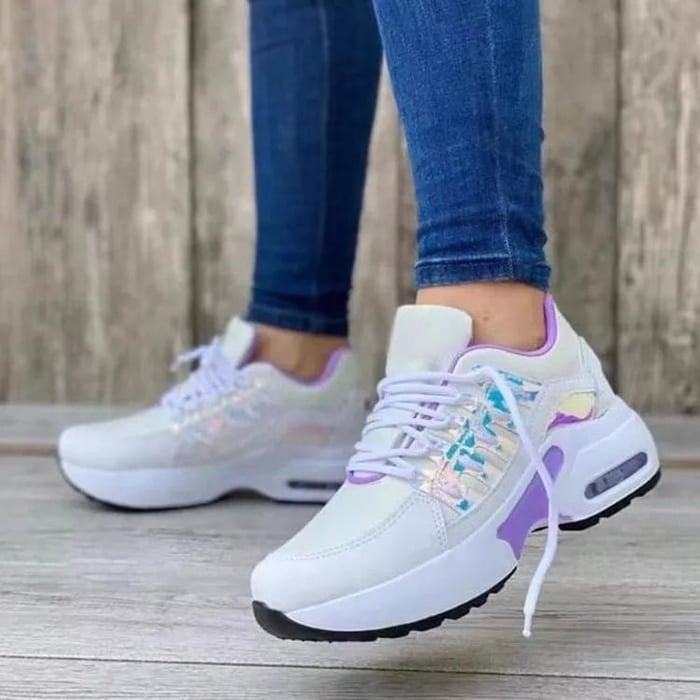 Damen Sneaker Low-Top | Mit Schnürung & Moderner Optik