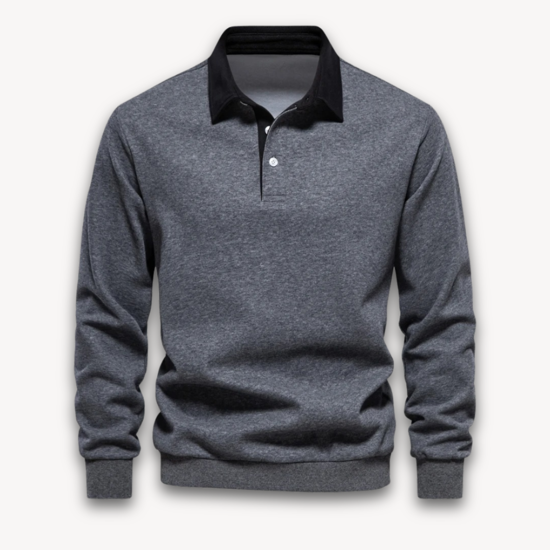Herren Poloshirt Langarm | Klassisch & Modern