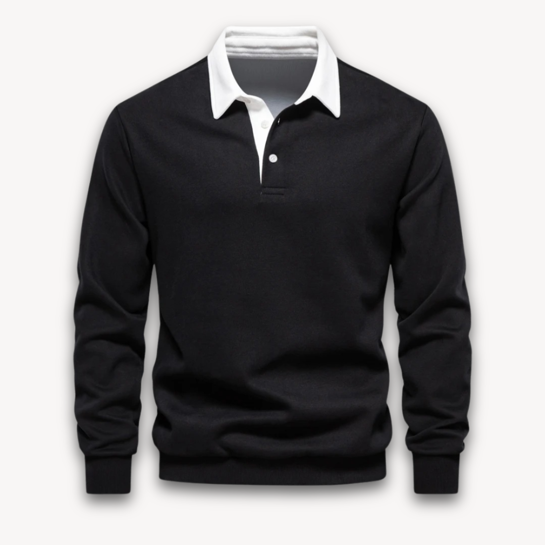 Herren Poloshirt Langarm | Klassisch & Modern
