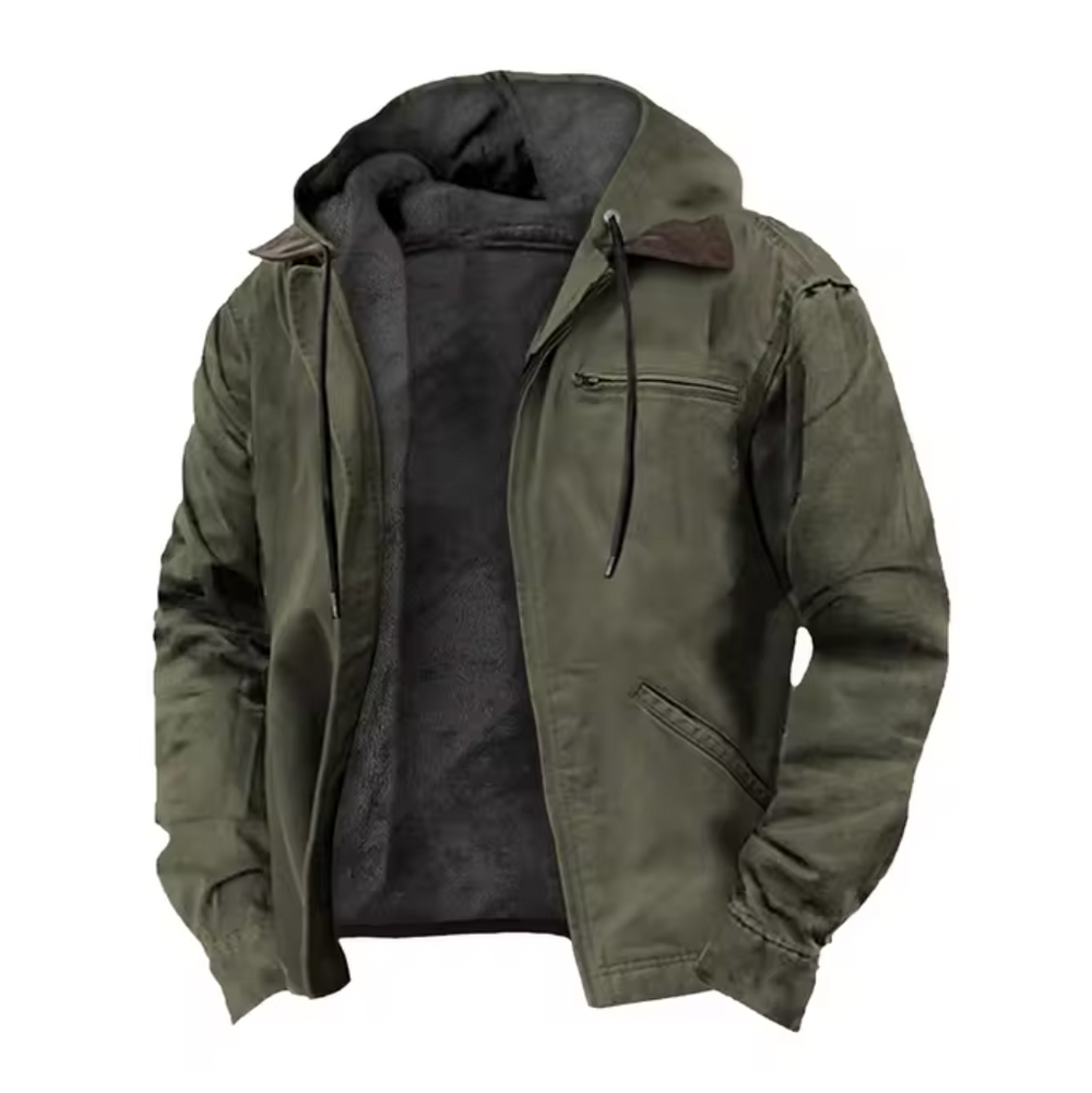 Herren Jacke | Modisch mit Kapuze für den Herbst