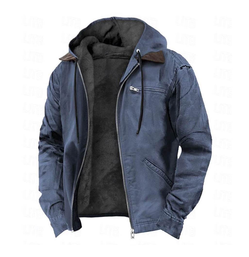 Herren Jacke | Modisch mit Kapuze für den Herbst