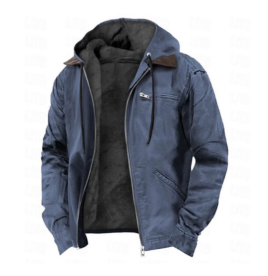 Herren Jacke | Modisch mit Kapuze für den Herbst
