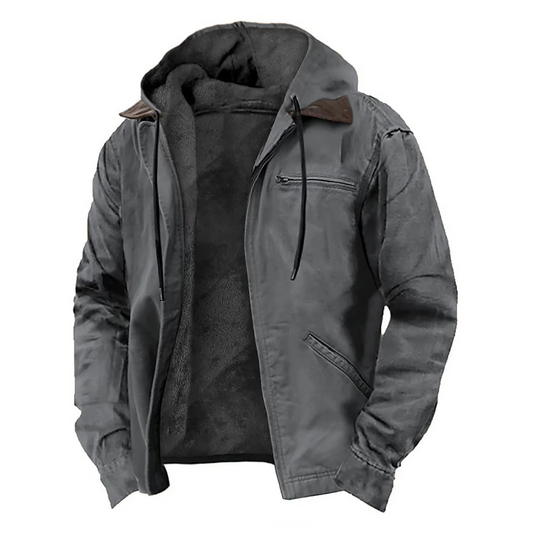 Herren Jacke | Modisch mit Kapuze für den Herbst