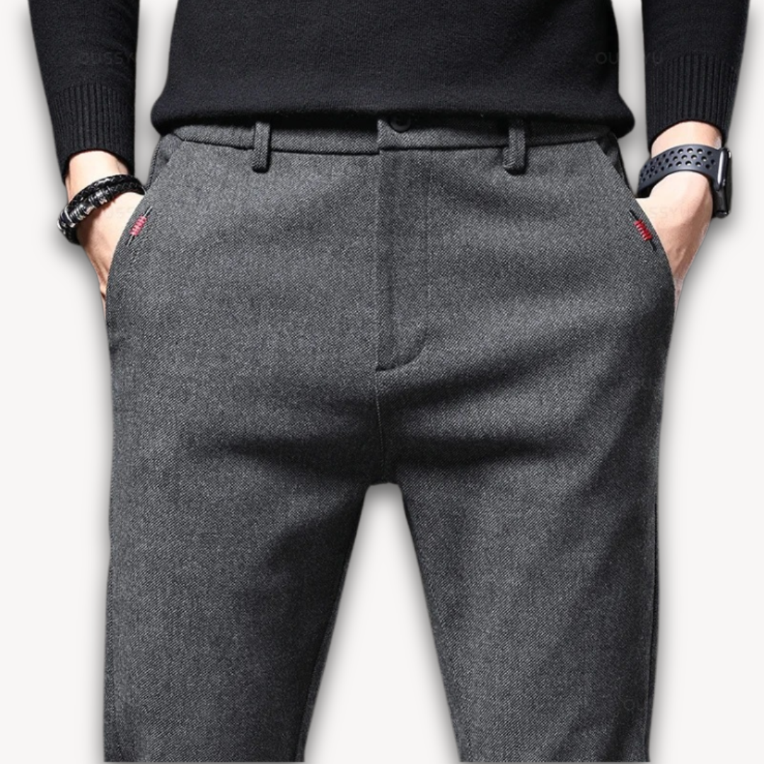 Herren Hose Slim Fit | Atmungsaktiv & Modern