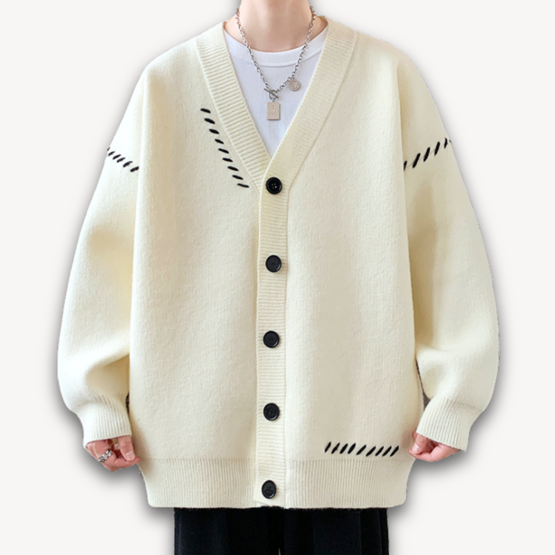 Herren Strickjacke | Eleganter Cardigan für Wintermode