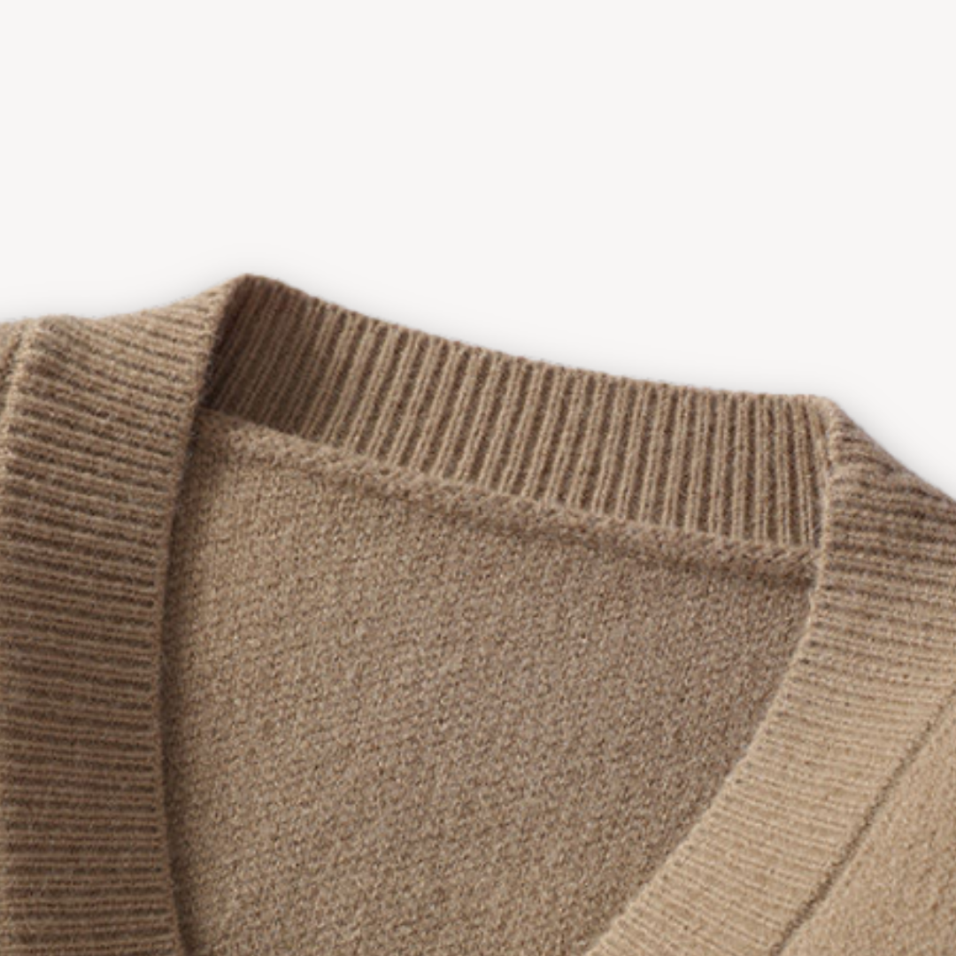 Herren Strickjacke | Eleganter Cardigan für Wintermode