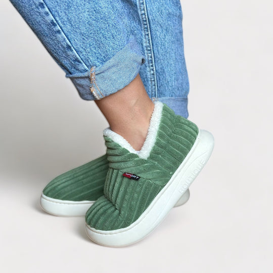 Hausschuhe Unisex | Warm, Rutschfest & Bequem für Kalte Böden