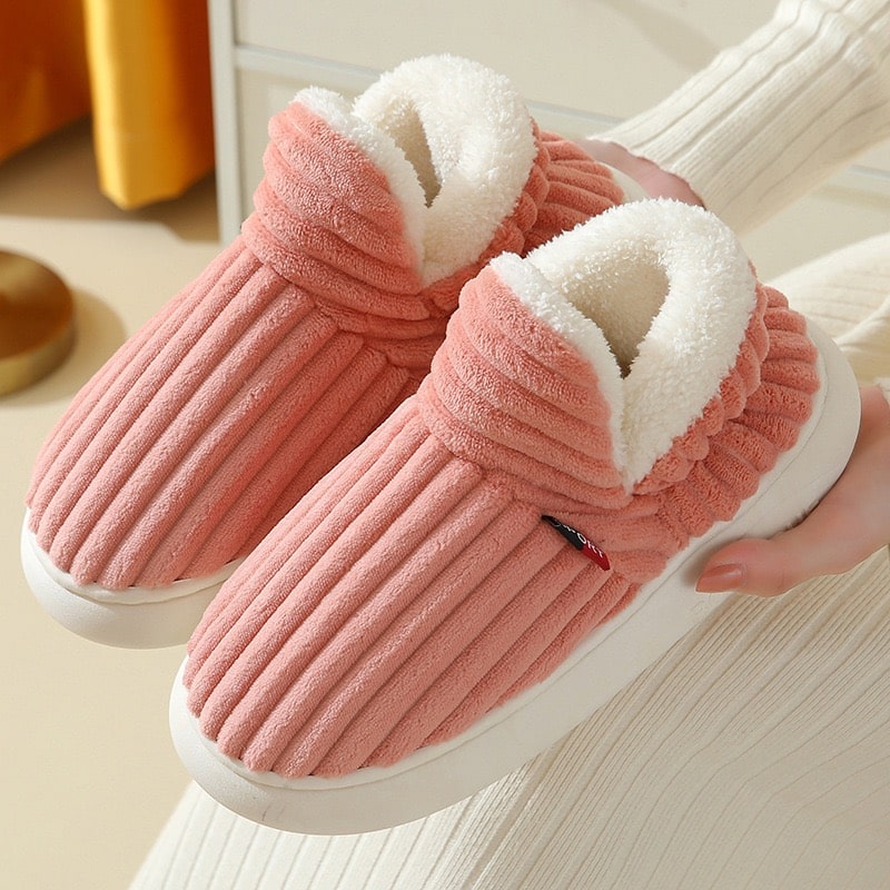Hausschuhe Unisex | Warm, Rutschfest & Bequem für Kalte Böden