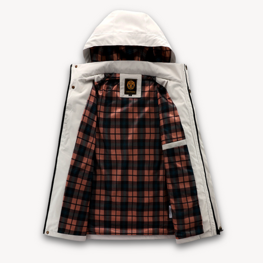 Herren Winterjacke | Wasserabweisend, Warm & Funktional mit Kapuze